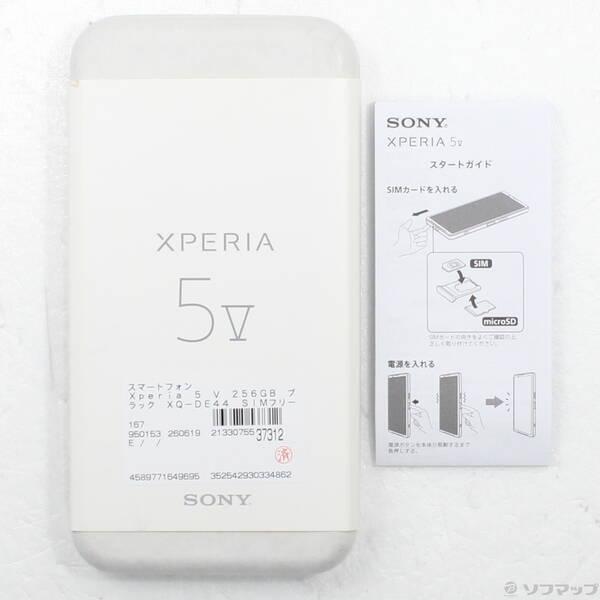 中古〕SONY(ソニー) Xperia 5 V 256GB ブラック XQ-DE44 SIMフリー
