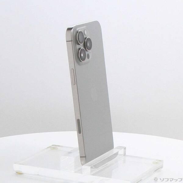 〔中古〕Apple(アップル) iPhone16 Pro Max 256GB ナチュラルチタニウム MYWK3J／A SIMフリー〔262-ud〕 |  | 03