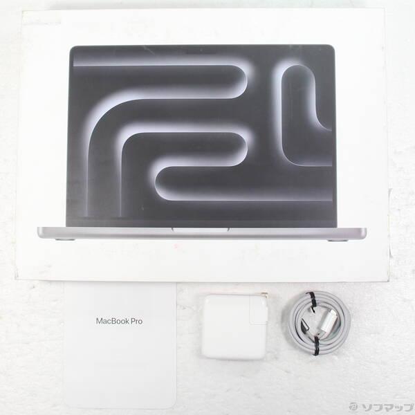 〔中古〕〔展示品〕 MacBook Pro 14.2-inch Late-2023 MTL73J／A Apple M3 8コアCPU_10コアGPU 8GB SSD512GB スペースグレイ 〔26.3 Tahoe〕〔262-ud〕 |  | 04