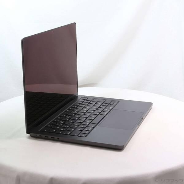 〔中古〕〔展示品〕 MacBook Pro 14.2-inch Late-2025 MDE04J／A Apple M5 10コアCPU_10コアGPU 16GB SSD512GB スペースブラック 〔26.3 Tahoe〕〔377-ud〕 |  | 03