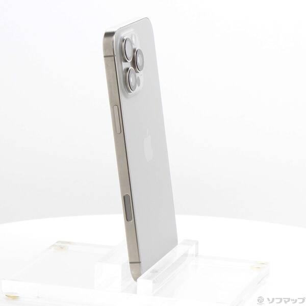 〔中古〕Apple(アップル) iPhone16 Pro Max 256GB ナチュラルチタニウム MYWK3J／A SIMフリー〔377-ud〕 |  | 03