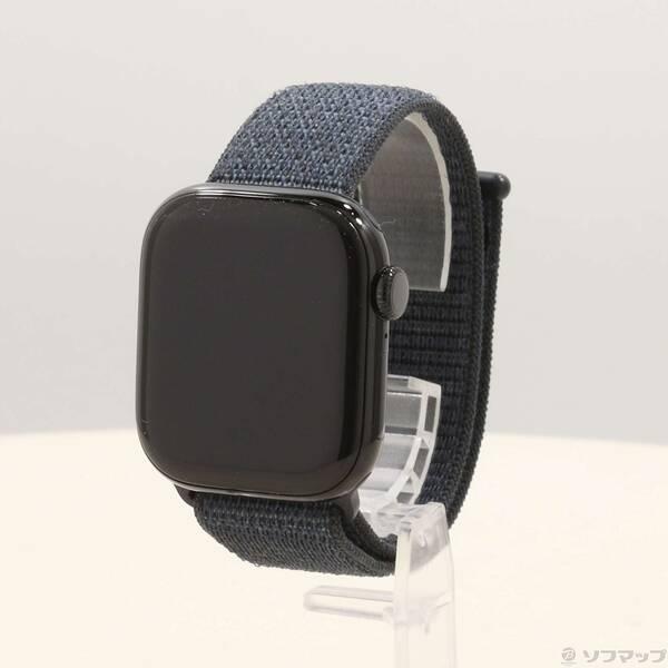 〔中古〕Apple(アップル) Apple Watch Series 10 GPS 42mm ジェットブラックアルミニウムケース インクスポーツループ〔377-ud〕 | 