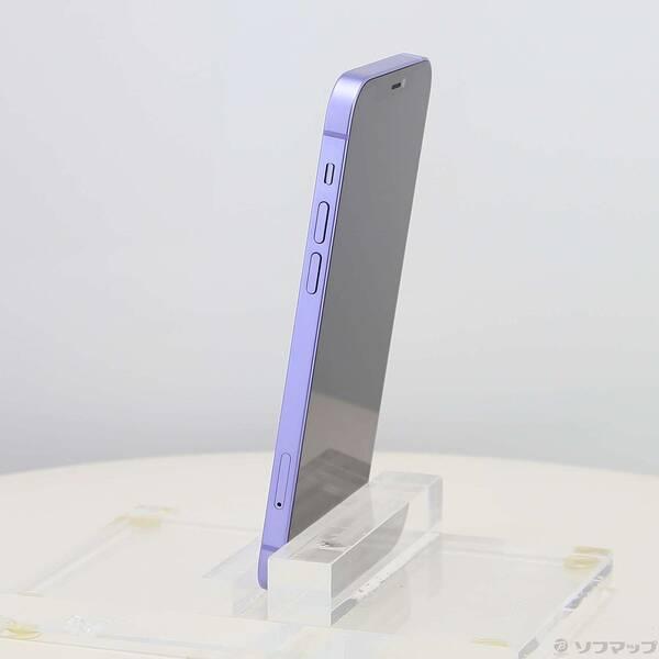 〔中古〕Apple(アップル) iPhone12 64GB パープル MJNH3J／A SIMフリー〔377-ud〕 |  | 01