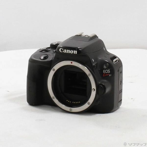 〔中古〕Canon(キヤノン) EOS Kiss X7 ボディ ブラック〔258-ud〕 | 