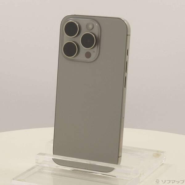 〔中古〕Apple(アップル) iPhone15 Pro 128GB ナチュラルチタニウム MTU93J／A SIMフリー〔305-ud〕 | 