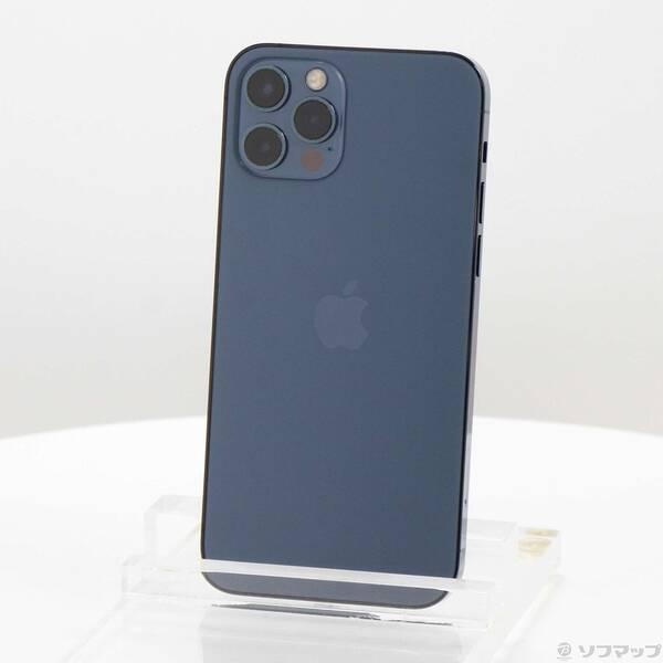 〔中古〕Apple(アップル) iPhone12 Pro 128GB パシフィックブルー MGM83J／A SIMフリー〔305-ud〕 | 