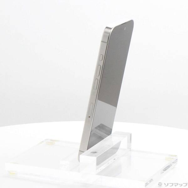 〔中古〕Apple(アップル) iPhone15 Pro 128GB ホワイトチタニウム MTU83J／A SIMフリー〔269-ud〕 |  | 01