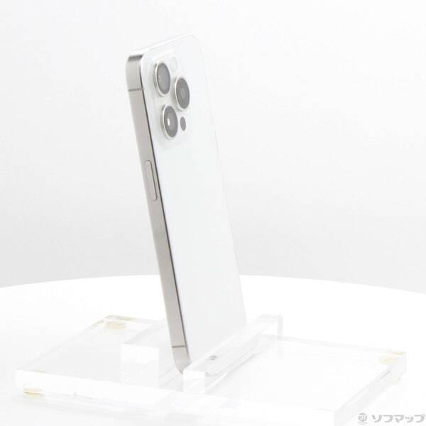 〔中古〕Apple(アップル) iPhone15 Pro 128GB ホワイトチタニウム MTU83J／A SIMフリー〔269-ud〕 |  | 03