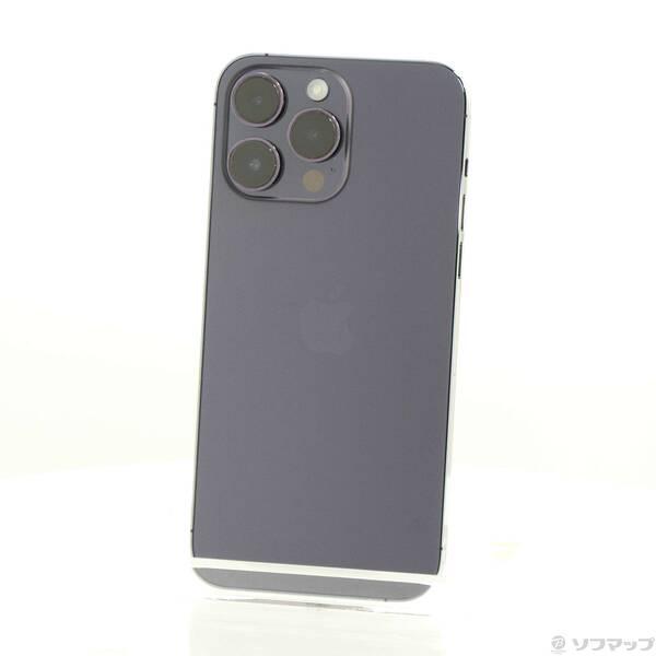 〔中古〕Apple(アップル) iPhone14 Pro Max 512GB ディープパープル MQ9J3J／A SIMフリー〔269-ud〕 | 