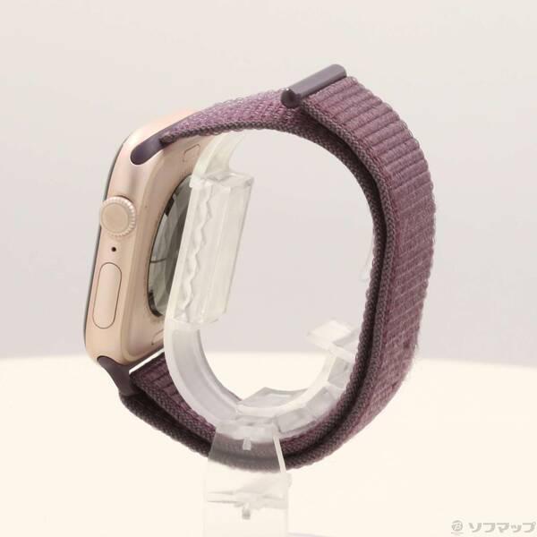 〔中古〕Apple(アップル) Apple Watch Series 10 GPS + Cellular 46mm ゴールドアルミニウムケース プラムスポーツループ〔377-ud〕 |  | 01