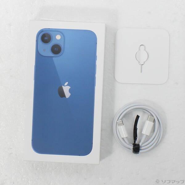 〔中古〕Apple(アップル) iPhone13 128GB ブルー MLNG3J／A SIMフリー〔377-ud〕 |  | 04