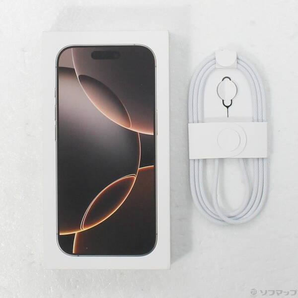 〔中古〕Apple(アップル) iPhone16 Pro 128GB デザートチタニウム MYMX3J／A SIMフリー〔377-ud〕 |  | 04
