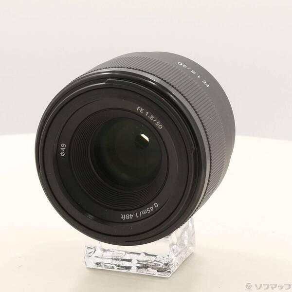 〔中古〕SONY(ソニー) FE 50mm F1.8 ブラック SEL50F18F〔269-ud〕 | 