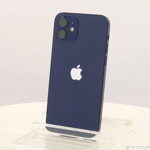 〔中古〕Apple(アップル) iPhone12 64GB ブルー MGHR3J／A SIMフリー〔305-ud〕 | 