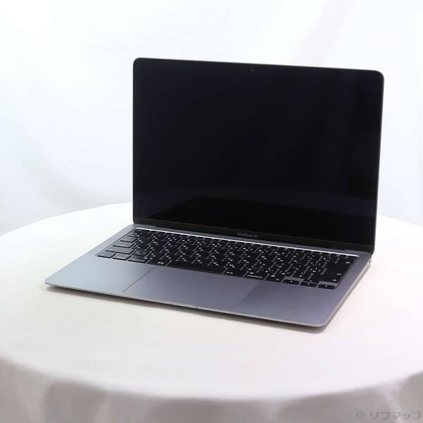 〔中古〕Apple(アップル) MacBook Air 13.3-inch Late-2020 MGN63J／A Apple M1 8コアCPU_7コアGPU 8GB SSD256GB スペースグレイ 〔26.3 Tahoe〕〔262-ud〕 | 