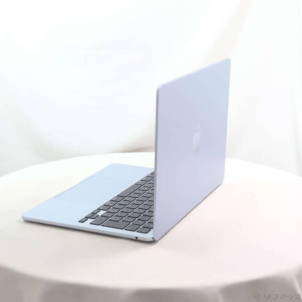 〔中古〕Apple(アップル) MacBook Air 13.6-inch Early-2025 MC6T4J／A Apple M4 10コアCPU_8コアGPU 16GB SSD256GB スカイブルー 〔26.3 Tahoe〕〔377-ud〕 |  | 01