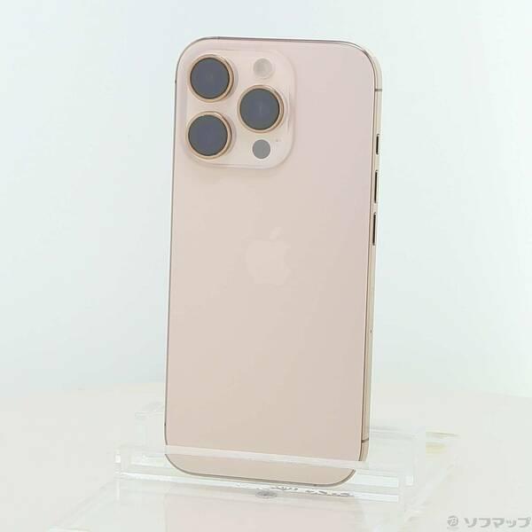 〔中古〕Apple(アップル) iPhone16 Pro 128GB デザートチタニウム MYMX3J／A SIMフリー〔377-ud〕 | 