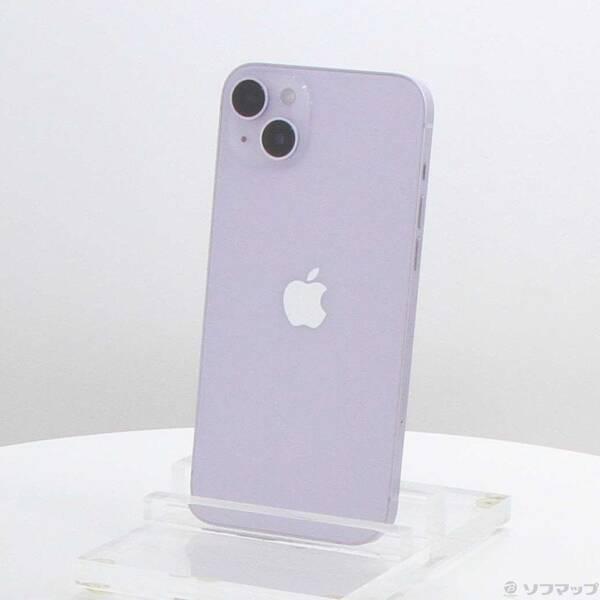 〔中古〕Apple(アップル) iPhone14 Plus 256GB パープル MQ4M3J／A SIMフリー〔344-ud〕 | 