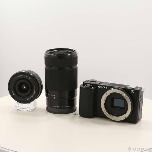 〔中古〕SONY(ソニー) VLOGCAM ZV-E10Y ダブルズームレンズキット ブラック〔262-ud〕 | 