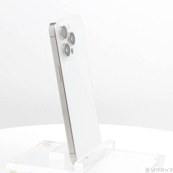 〔中古〕Apple(アップル) iPhone15 Pro Max 512GB ホワイトチタニウム MU6V3J／A SIMフリー〔377-ud〕 |  | 03