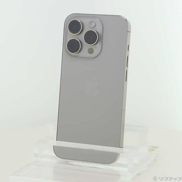 〔中古〕Apple(アップル) iPhone15 Pro 128GB ナチュラルチタニウム MTU93J／A SIMフリー〔269-ud〕 | 