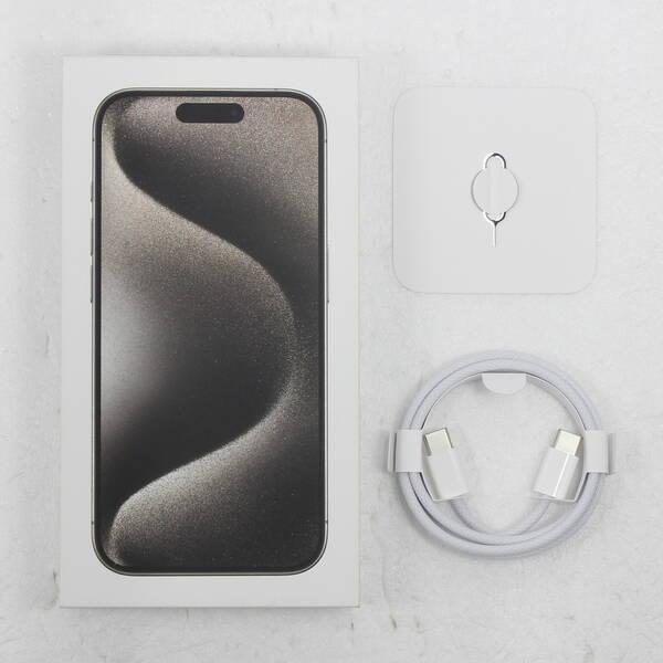 〔中古〕Apple(アップル) iPhone15 Pro 128GB ナチュラルチタニウム MTU93J／A SIMフリー〔269-ud〕 |  | 04