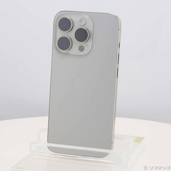 〔中古〕Apple(アップル) iPhone15 Pro 256GB ナチュラルチタニウム MTUF3J／A SIMフリー〔269-ud〕 | 