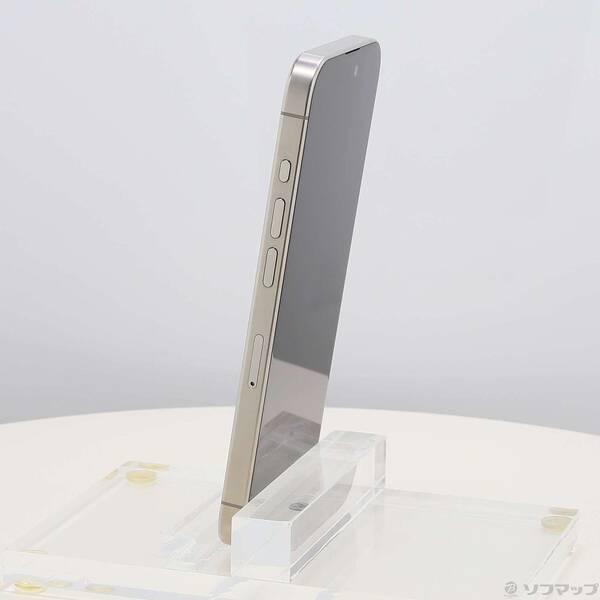 〔中古〕Apple(アップル) iPhone15 Pro 256GB ナチュラルチタニウム MTUF3J／A SIMフリー〔269-ud〕 |  | 01