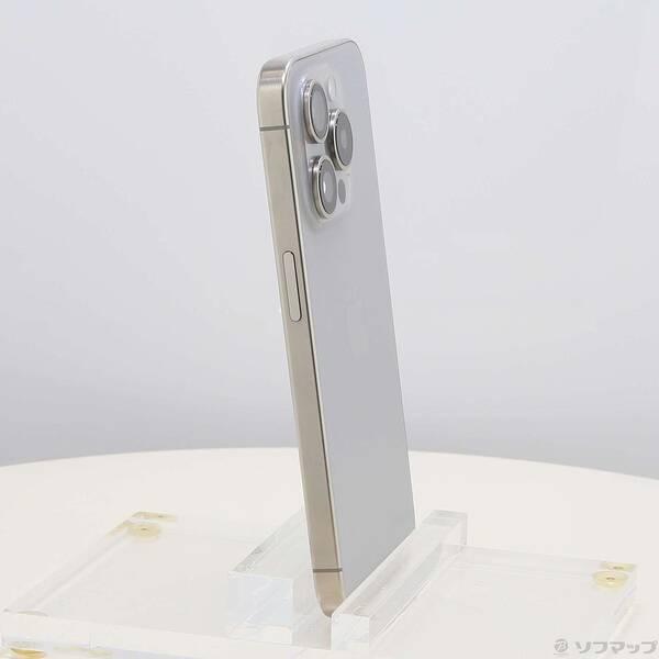 〔中古〕Apple(アップル) iPhone15 Pro 256GB ナチュラルチタニウム MTUF3J／A SIMフリー〔269-ud〕 |  | 03
