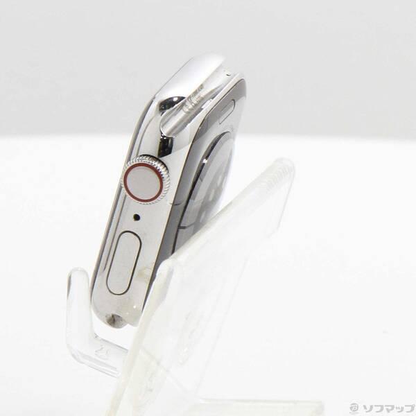 〔中古〕Apple(アップル) Apple Watch Series 8 GPS + Cellular 41mm シルバーステンレススチールケース バンド無し〔377-ud〕 |  | 01
