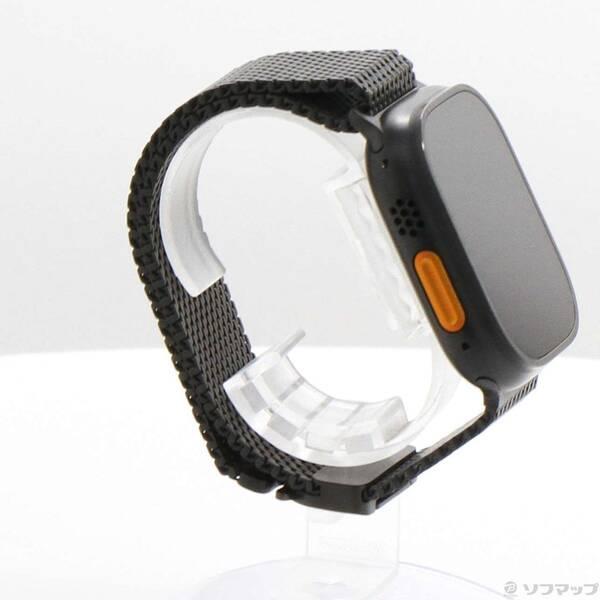 〔中古〕Apple(アップル) Apple Watch Ultra 2 GPS + Cellular 49mm ブラックチタニウムケース ブラックチタニウムミラネーゼループ〔377-ud〕 |  | 03