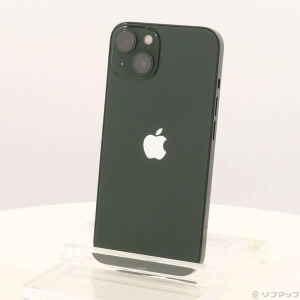 〔中古〕Apple(アップル) iPhone13 128GB グリーン MNGG3J／A SIMフリー〔349-ud〕 | 