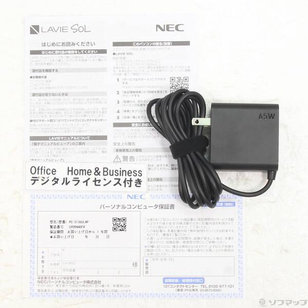 〔中古〕NEC(エヌイーシー) 〔展示品〕 LAVIE SOL PC-S1365LAP フェアリーパープル〔344-ud〕 |  | 04