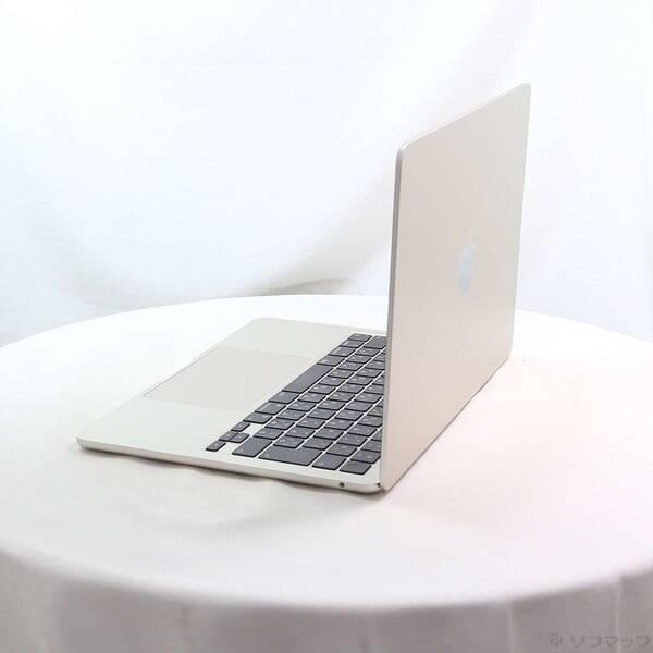 〔中古〕Apple(アップル) MacBook Air 13.6-inch Mid-2022 MLY13J／A Apple M2 8コアCPU_8コアGPU 8GB SSD256GB スターライト 〔26.3 Tahoe〕〔377-ud〕 |  | 01