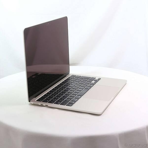 〔中古〕Apple(アップル) MacBook Air 13.6-inch Mid-2022 MLY13J／A Apple M2 8コアCPU_8コアGPU 8GB SSD256GB スターライト 〔26.3 Tahoe〕〔377-ud〕 |  | 03