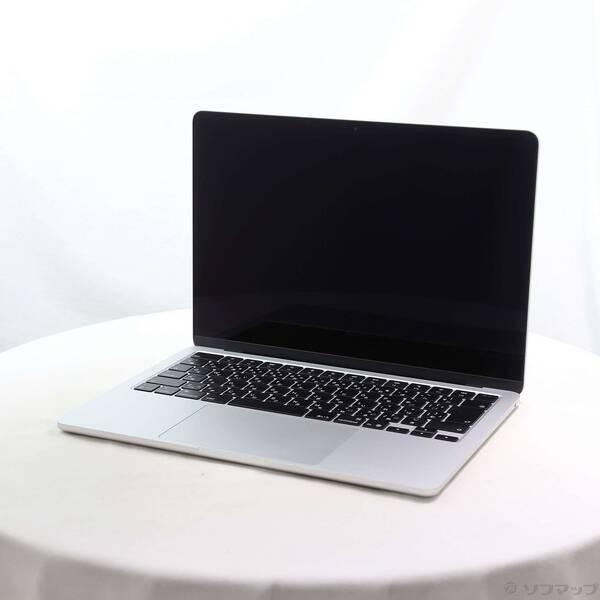 〔中古〕Apple(アップル) MacBook Air 13.6-inch Early-2025 MW0W3J／A Apple M4 10コアCPU_8コアGPU 16GB SSD256GB シルバー 〔26.3 Tahoe〕〔377-ud〕 | 