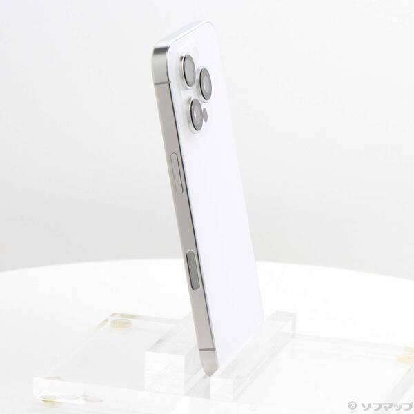 〔中古〕Apple(アップル) iPhone16 Pro 256GB ホワイトチタニウム MYN13J／A SIMフリー〔262-ud〕 |  | 03