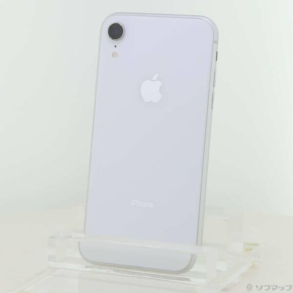 〔中古〕Apple(アップル) iPhoneXR 128GB ホワイト MT0J2J／A SIMフリー〔258-ud〕 | 