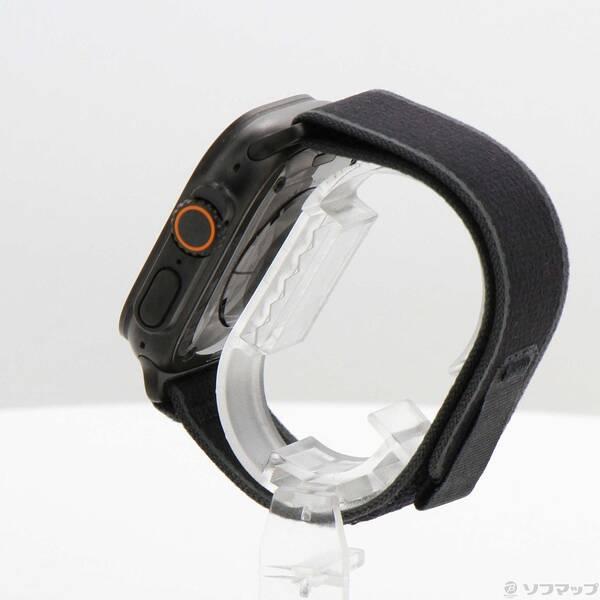 〔中古〕Apple(アップル) Apple Watch Ultra 2 GPS + Cellular 49mm ブラックチタニウムケース ブラックトレイルループ〔269-ud〕 |  | 01