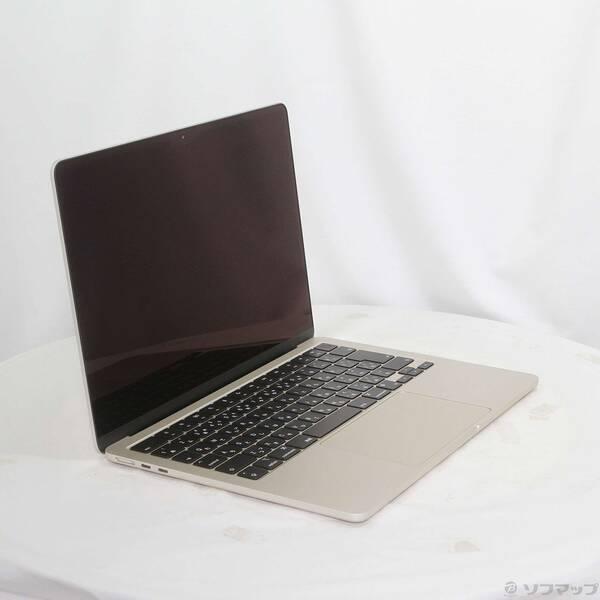 〔中古〕Apple(アップル) MacBook Air 13.6-inch Mid-2022 MLY13J／A Apple M2 8コアCPU_8コアGPU 8GB SSD256GB スターライト 〔26.3 Tahoe〕〔269-ud〕 |  | 03