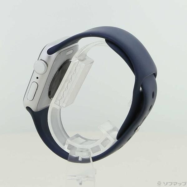 〔中古〕Apple(アップル) Apple Watch SE 第2世代 GPS 40mm シルバーアルミニウムケース ストームブルースポーツバンド〔269-ud〕 |  | 01