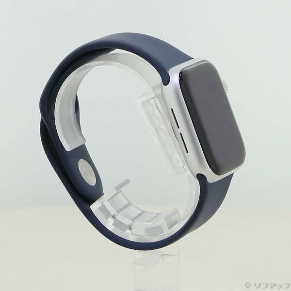 〔中古〕Apple(アップル) Apple Watch SE 第2世代 GPS 40mm シルバーアルミニウムケース ストームブルースポーツバンド〔269-ud〕 |  | 03