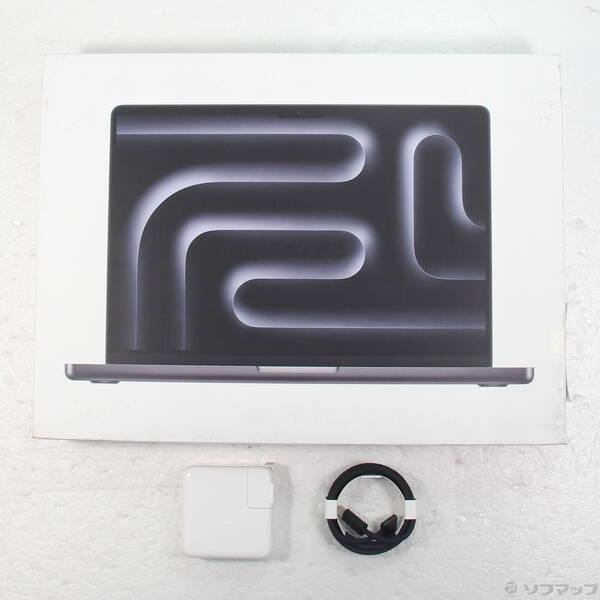 〔中古〕〔展示品〕 MacBook Pro 14.2-inch Late-2025 MDE04J／A Apple M5 10コアCPU_10コアGPU 16GB SSD512GB スペースブラック 〔26.0 Tahoe〕〔262-ud〕 |  | 04
