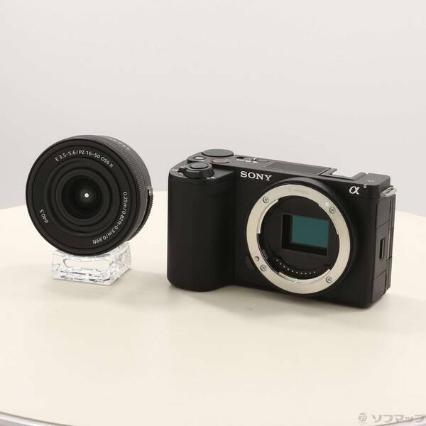 〔中古〕SONY(ソニー) VLOGCAM ZV-E10 II パワーズームレンズキット ブラック ZV-E10M2K B〔262-ud〕 | 