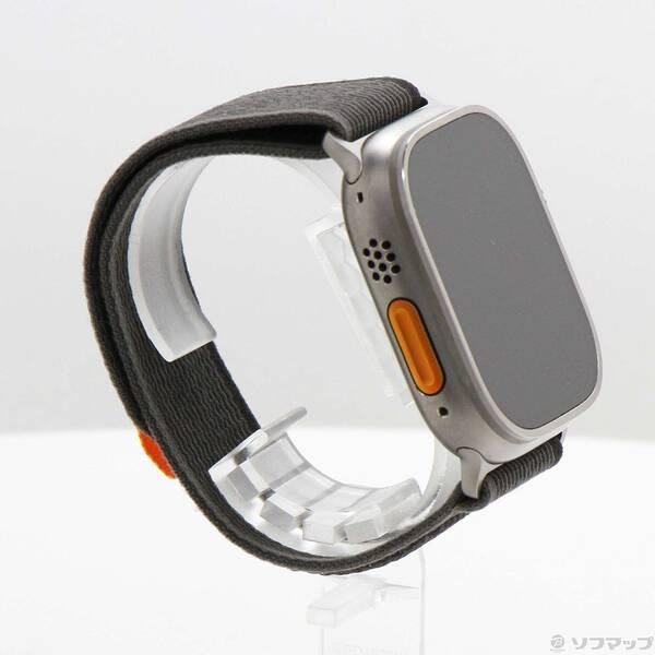〔中古〕Apple(アップル) Apple Watch Ultra GPS + Cellular 49mm チタニウムケース ブラック／グレイトレイルループ〔269-ud〕 |  | 03