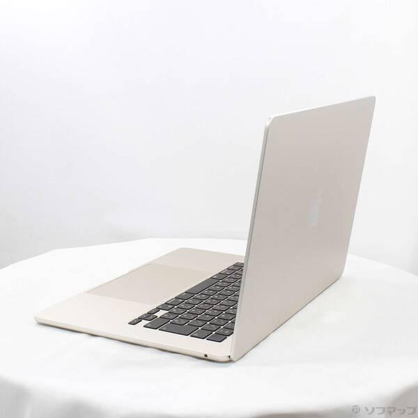 〔中古〕Apple(アップル) MacBook Air 15.3-inch Mid-2023 MQKV3J／A Apple M2 8コアCPU_10コアGPU 16GB SSD1TB スターライト 〔26.3 Tahoe〕〔269-ud〕 |  | 01