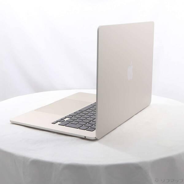 〔中古〕Apple(アップル) MacBook Air 15.3-inch Mid-2023 MQKV3J／A Apple M2 8コアCPU_10コアGPU 16GB SSD1TB スターライト 〔26.3 Tahoe〕〔258-ud〕 |  | 01