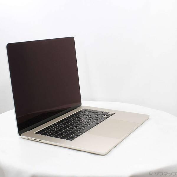 〔中古〕Apple(アップル) MacBook Air 15.3-inch Mid-2023 MQKV3J／A Apple M2 8コアCPU_10コアGPU 16GB SSD1TB スターライト 〔26.3 Tahoe〕〔269-ud〕 |  | 03