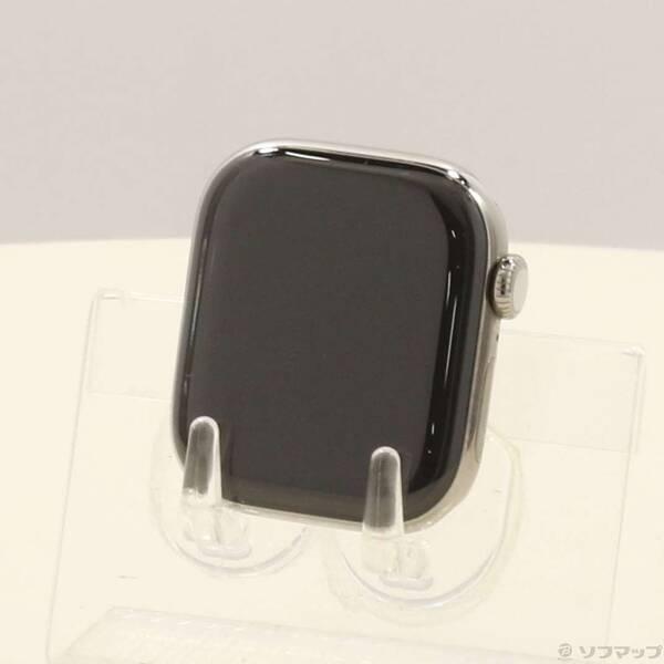 〔中古〕Apple(アップル) Apple Watch Series 11 GPS + Cellular 42mm ナチュラルチタニウムケース バンド無し〔258-ud〕 | 