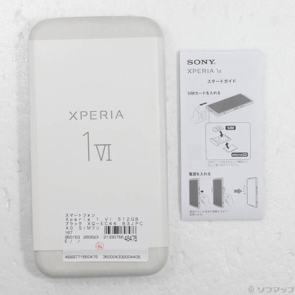 〔中古〕SONY(ソニー) Xperia 1 VI 512GB ブラック XQ-EC44 B3JPCX0 SIMフリー〔258-ud〕 |  | 04